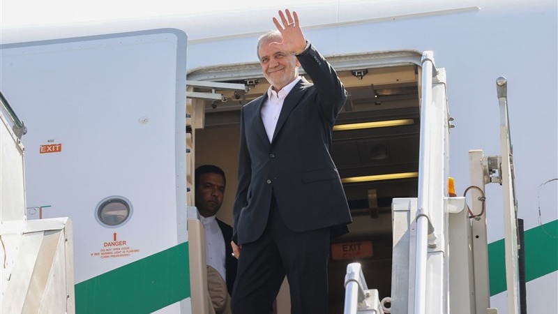 Pezeşkian Qazaxıstanın paytaxtına gedir