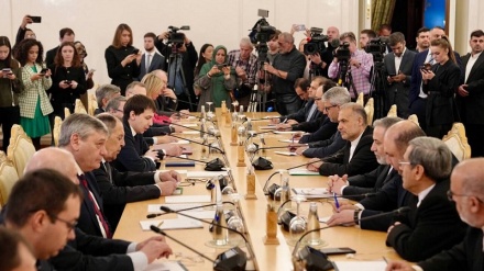 ماسکو میں ایرانی اور روسی وزرائے خارجہ کی اہم ملاقات، جامع اسٹریٹیجک معاہدہ باہمی تعلقات کے باب میں اہم ترین موڑ: سرگئی لاوروف