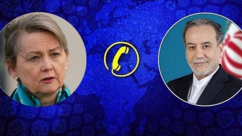 د ایران او انګلیس بهرنیو چارو وزیرانو ټلیفوني خبرې 