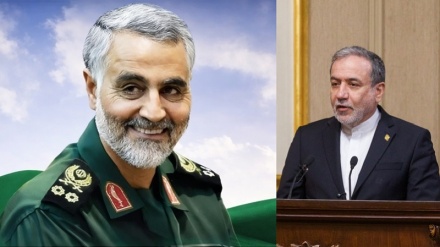 شہید جنرل قاسم سلیمانی علاقے میں استقامتی محاذ کے معمار تھے: سید عباس عراقچی