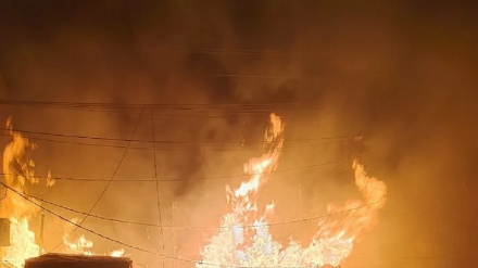 ہندوستان ؛ بھاؤ نگر میڈیکل کمپلیکس میں آگ، بیس افراد کو زندہ نکالا گیا