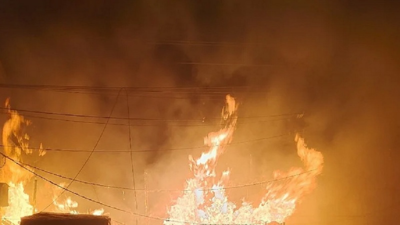 ہندوستان ؛ بھاؤ نگر میڈیکل کمپلیکس میں آگ، بیس افراد کو زندہ نکالا گیا