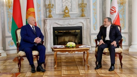 Wezîrê Karên Derve yê Îranê bi Serokomarê Bilarûsê ra civîya