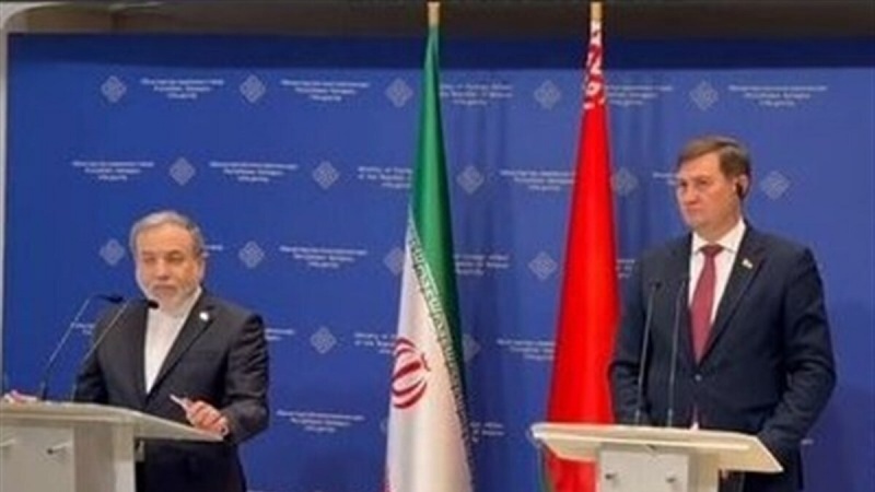 ایران و بیلاروس کا یک جانبہ پابندیوں کے مقابلے میں باہمی تعاون پر اتفاق