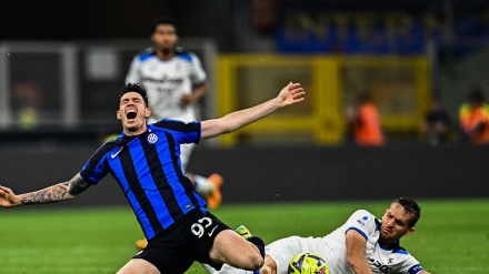 پیروزی اینتر برابر آتلانتا و صدرنشینی در سری آ ایتالیا