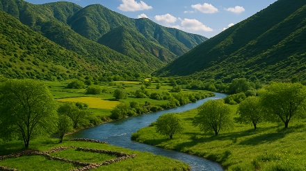 صوبۂ خوزستان - چیدن گاؤں