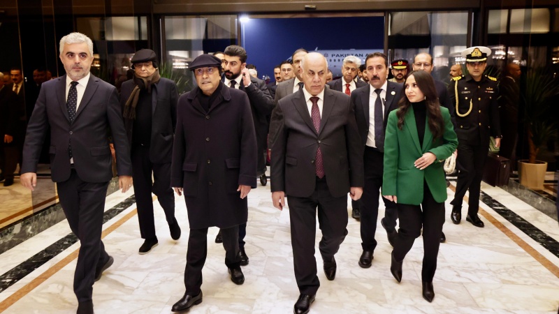 پاکستان کے صدر آصف علی زرداری عراق کے چار روزہ دورے پر بغداد پہنچ گئے