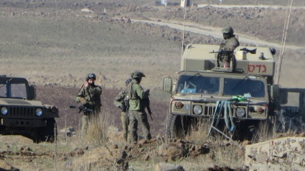 جموجۆڵی نوێی چەکدارانی ڕژێمی زایۆنی لە گردووپەڕی قونەیتەرەی سووریا