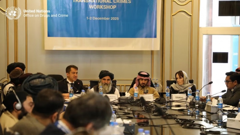 مواد مخدر محور گفتگو حکومت سرپرست و نمایندگان کشورهای عضو مبارزه با مواد مخدر