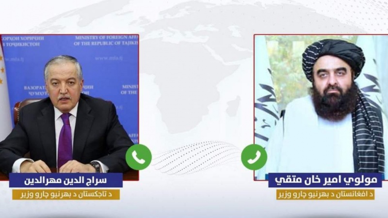 گفتگوی تلفنی وزرای خارجه حکومت سرپرست و تاجیکستان