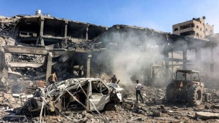 درێژەی جەنایەتەکانی رژێمی زایۆنی لە غەززە