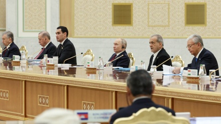 حضور رئیس جمهور ایران در اجلاس صلح و اعتماد ترکمنستان