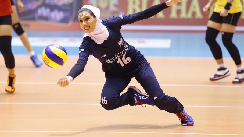 د بنګلادېش پر وړاندې د افغان ښځینه والیبال ټیم بریا 