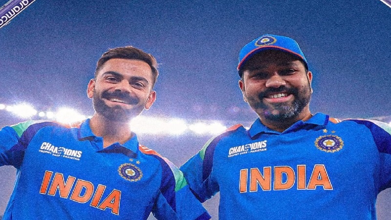 وَنڈے بلے بازی رینکنگ کے ٹاپ-10 میں 4 ہندوستانی کرکٹر, روہت نمبر-1 پر برقرار وراٹ کوہلی  چھلانگ مار کر نمبر-2 پر پہنچے