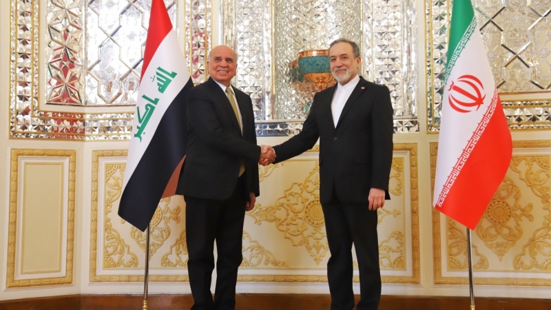 لە دیداری عەراقچی و فواد حسێندا باسکرا؛ چۆڵکرانی عەینولئەسەد نیشانەی بەهێزبوونی سەقامگیری لە عێراق