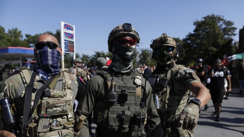 ترامپ، معترضان آمریکایی را تهدید به سرکوب کرد