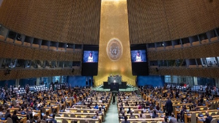 اقوام متحدہ کو ہی ہرچھوٹی اور بڑی قوم کو اکٹھا کرنے کی اخلاقی اور قانونی صلاحیت ہے: جنرل اسمبلی کی صدر کا بیان