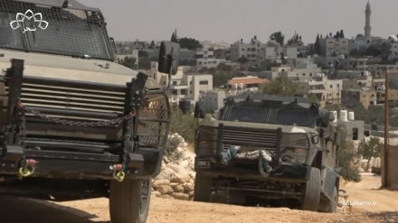 بازداشت ۲۰ فلسطینی در یورش اشغالگران به کرانه باختری