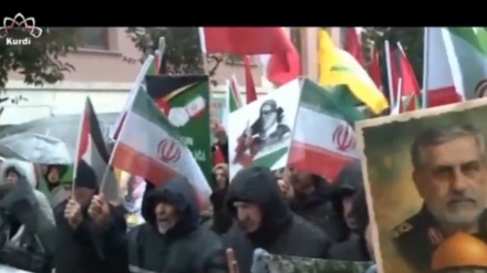 Piştgiriya gelê Tirkiyê ji Îranê û ragihandina kîn û bêzariya Rejîma Siyonîst û Amerîkayê