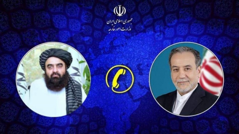 ایرانی وزیر خارجہ نے کی اپنے افغانستان کے ہم منصب سے ٹیلیفونی گفتگو