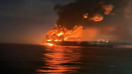 روسی تیل بردار بحری جہاز پر ایک اور حملہ