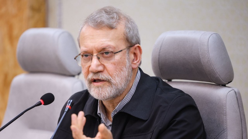 ایرانی قوم دشمن کی سازش کو ناکام بنا دیگی : علی لاریجانی