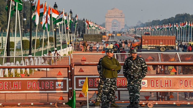 ہندوستان: یومِ جمہوریہ سے قبل ملک بھر میں ہائی الرٹ نافذ، ڈرون حملے کی دھمکی کو لے کر حفاظتی انتظامات سخت