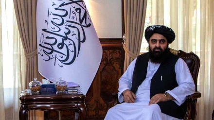 متقي د عمان بهرنیو چارو وزیر ته د افغانستان د سفر بلنه ورکړه 