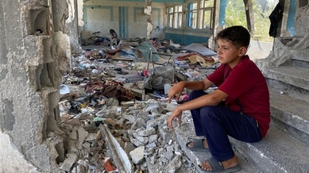 UNICEF: Sedî 98ê dibistanên Zîvala Xezzeyê di şêrr da wêran bûne