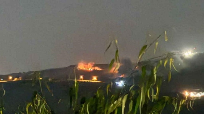 لبنان کے جنوبی علاقے میں شدید دھماکہ