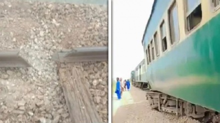 پاکستان میں ایک بار پھر ٹرین پر حملہ، ریلوے ٹریک کو دھماکے سے اڑایا