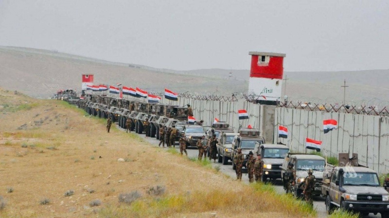 عراق اور شام کی سرحدیں پوری طرح کنٹرول میں ہیں : عراقی وزیرداخلہ اور الحشدالشعبی کے کمانڈر کا مشترکہ بیان