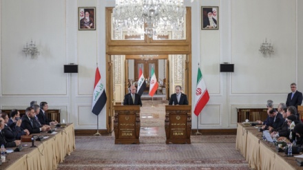 امریکی فوجی دستوں سے عین الاسد اڈے کا انخلاء عراق میں آزادی ، استحکام اور سیاسی خودمختاری کو مضبوط کرنے کی علامت ہے ،عراقی ہم منصب کے ساتھ پریس کانفرنس میں سید عباس عراقچی کی تاکید 