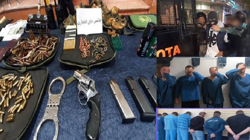 ایران میں مسلح دہشتگردوں اور بلوائیوں کے خلاف سکیورٹی فورسز کے کریک ڈاؤن کا سلسلہ جاری 