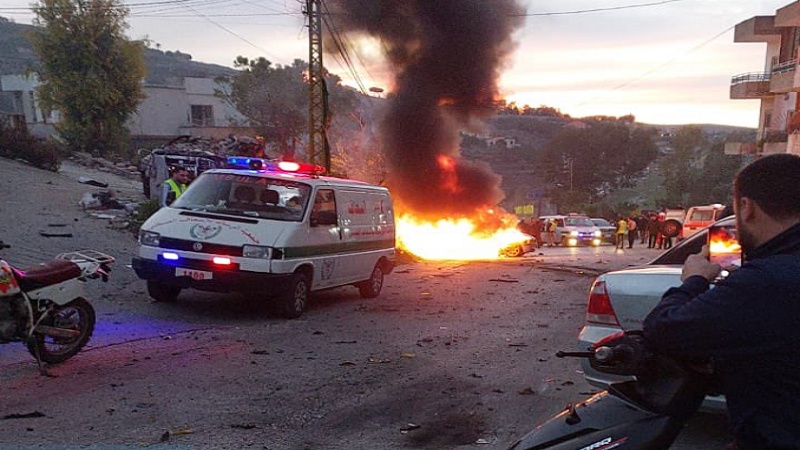 جنوبی لبنان میں اسرائیلی ڈرون حملہ؛ حزب اللہ کارکن کو نشانہ بنایا گیا