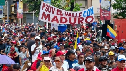 Venesuela xalqı hökumətə geniş dəstək yürüşü keçirir