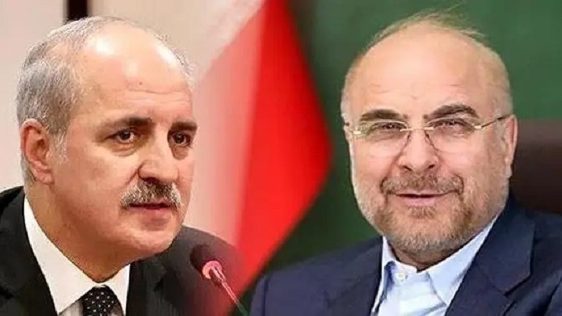  پەیوەندی تەلەفۆنی نێوان سەرۆکی مەجلیسی ئێران و تورکیا