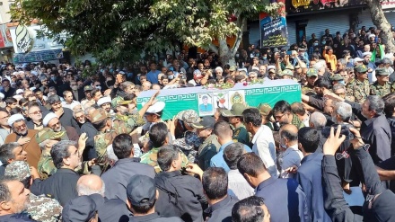 تشییع پیکر شهدای مردمی و مدافعان امنیت در ایران