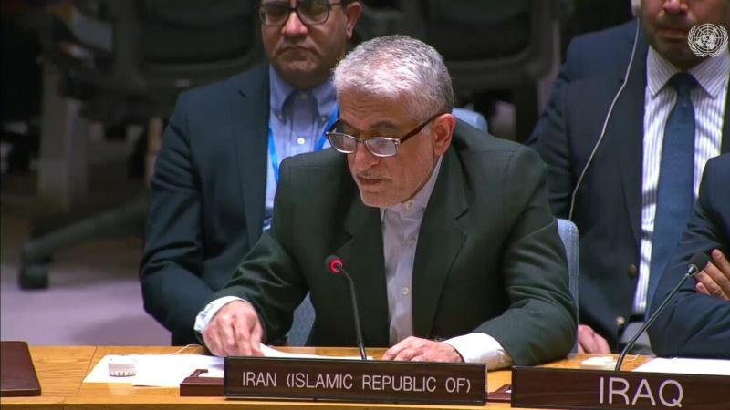 جب تک جارحیت جاری ہے ہم اپنا دفاع بھی جاری رکھیں گے: اقوام متحدہ میں ایرانی سفیر کا اعلان