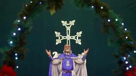 دەسپێکی ساڵی 2026 لە کەنیسەی مریەمی موقەدەسی تاران