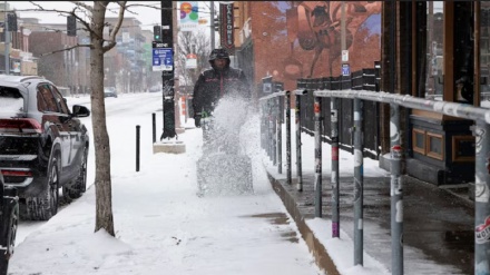 امریکہ: برفانی طوفان کی تباہی، 10 افراد ہلاک، درجۂ حرارت منفی 49
