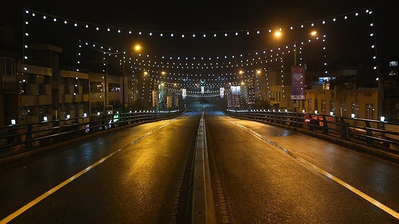 Têhran ji şeva buhurî va aram u ewleh e