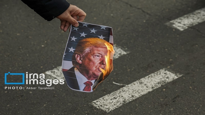 ایران میں ناحق خوں ریزی کے براہ راست ذمہ دار امریکہ اور اسرائیل: ایرانی عوام کی صدائے احتجاج