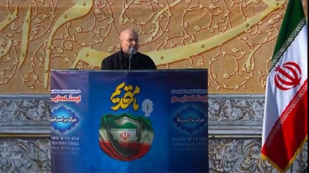 Serokê Meclisa Îranê: Gelê Îranê bi şanazî u xurt rawestaye