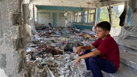 یونیسێف: لەسەتا نەوەد و هەشتی قوتابخانەکانی کەرتی غەززە لە شەڕدا کاول کراون