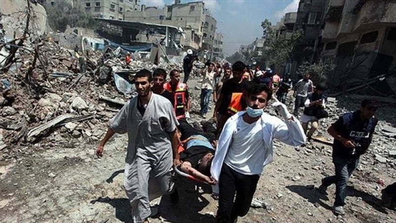 درێژەی جەنایەتەکانی ڕژێمی زایۆنیستی لە غەززە و بەرز بوونەوەی ئاماری شەهیدانی غەززە