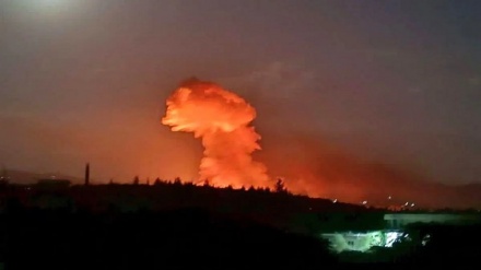 دمشق زوردار دھماکوں سے لرز اٹھا