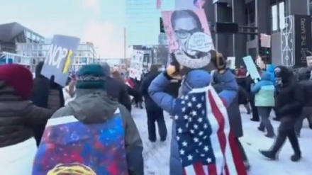 امریکہ میں تین سو سے زائد مظاہروں اور دھرنوں کی خبریں