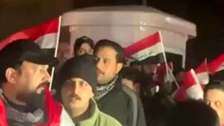 Dewama hêrsbûnan û şermezarkirina destwerdanên Amerîkayê di karûbarn navxweyî yên Iraqê ji hêla iraqiyan ve 