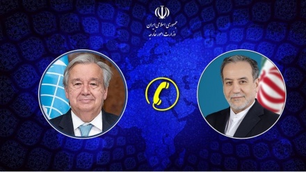 وزیر خارجہ عراقچی نے یو این سیکرٹری جنرل سے کی ٹیلیفونی گفتگو، اسرائيل کے خلاف ٹھوس شواہد موجود، کیا اقوام متحدہ کرے گا مذمت؟